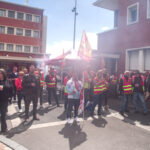 DOUAI. Rassemblement des cheminots en grève.