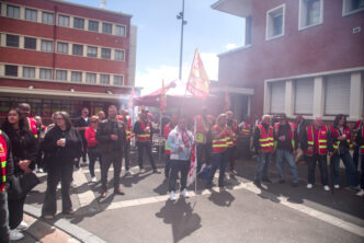 DOUAI. Rassemblement des cheminots en grève.