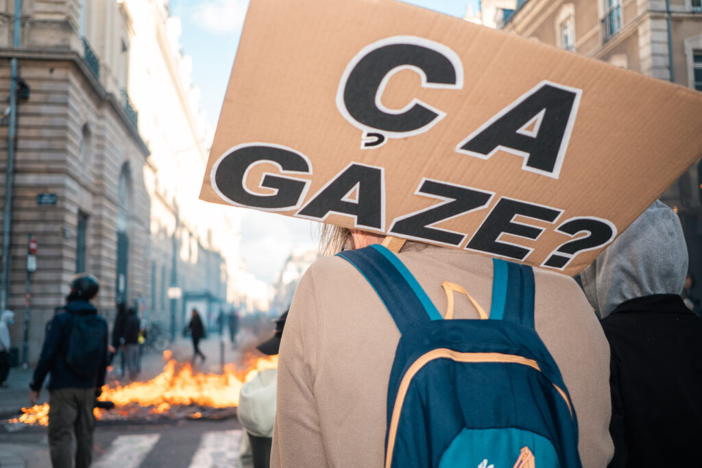 FRANCE MANIFESTATION CONTRE LA VIE CHER A RENNES