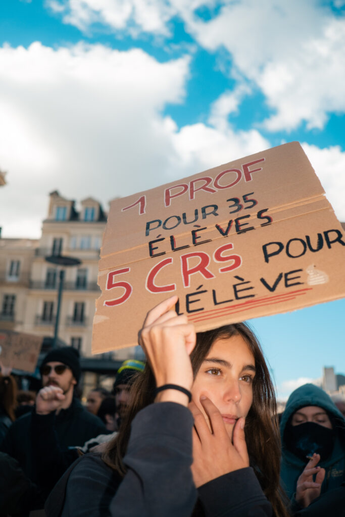 FRANCE MANIFESTATION CONTRE LA VIE CHER A RENNES