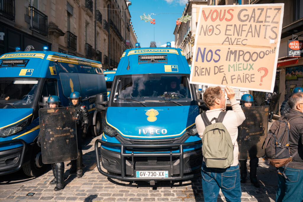 FRANCE MANIFESTATION CONTRE LA VIE CHER A RENNES